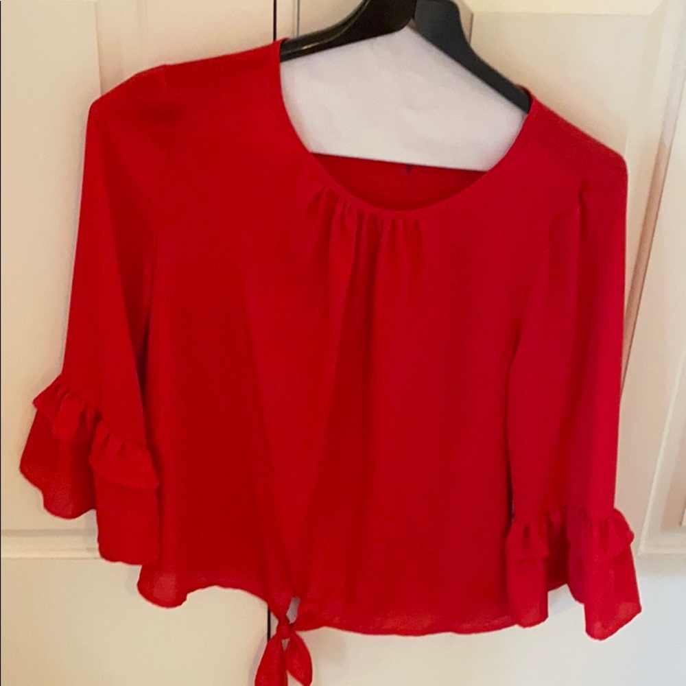 A new lily white blouse